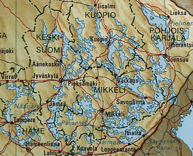 Finnish Lakeland, Finland