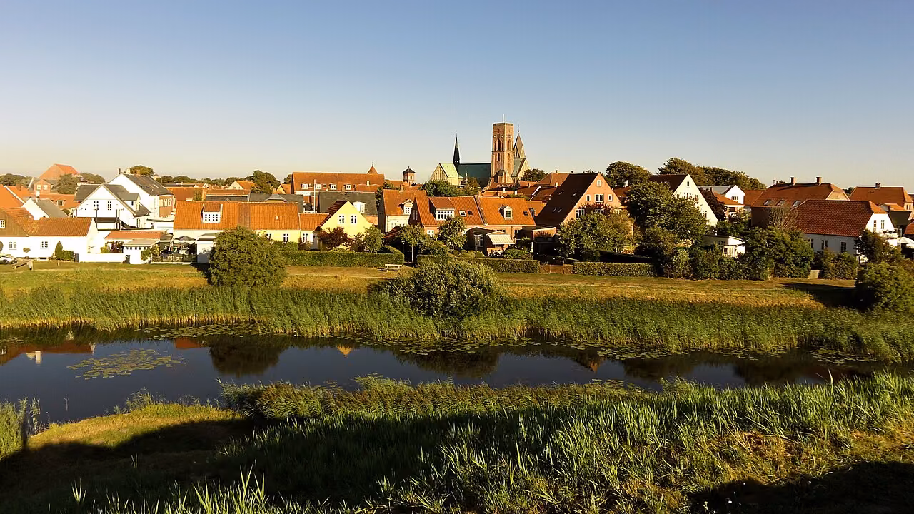 A view of Ribe, Denmark